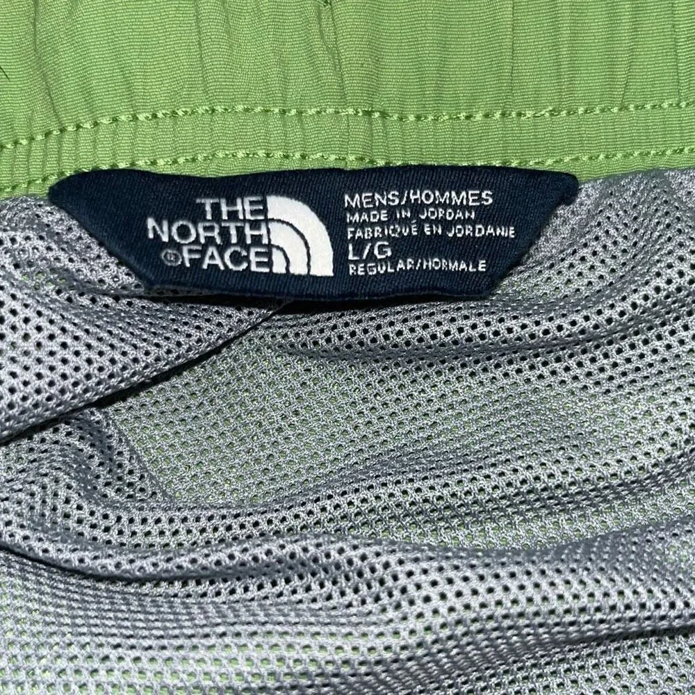 The North‎ Face Men's Green Flash Dry Built-In Mesh Brief Swim Trunks Large